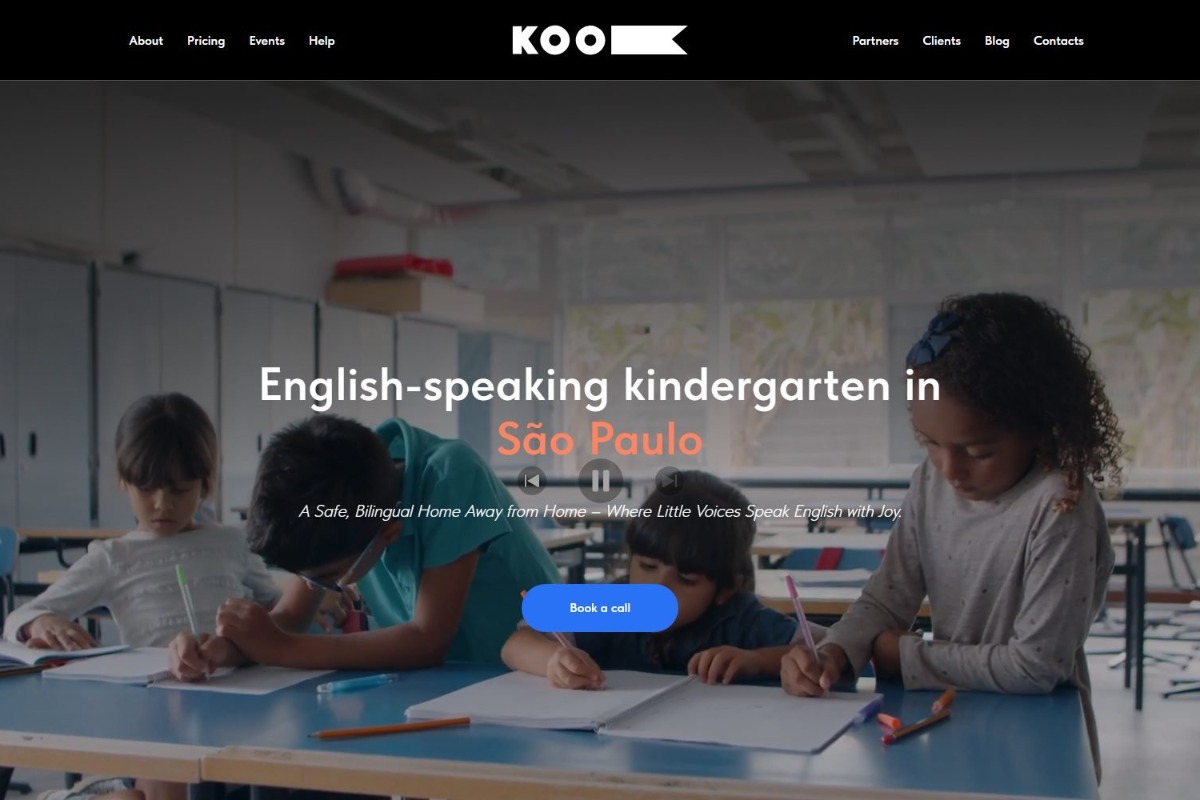 Koo Garden — лендинг детского сада