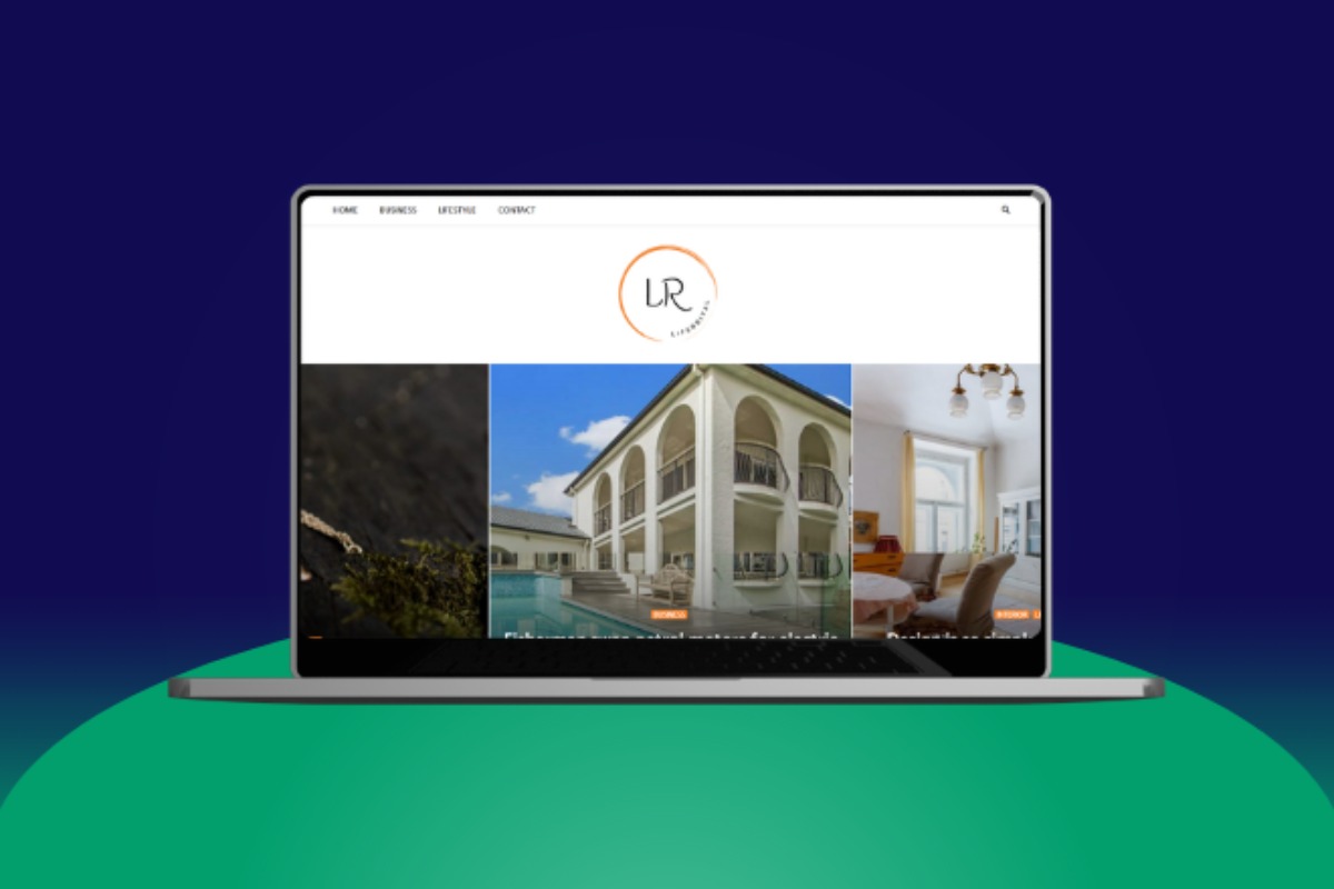 Сайт на WordPress для блога - URL: https://liferbital.unaux.com/