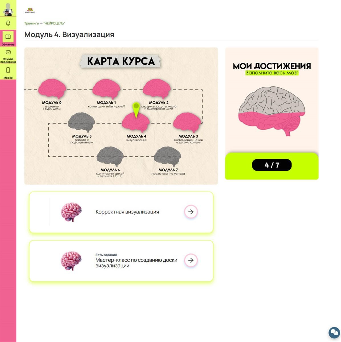 Brain Boost — курсы «Нейроцель»