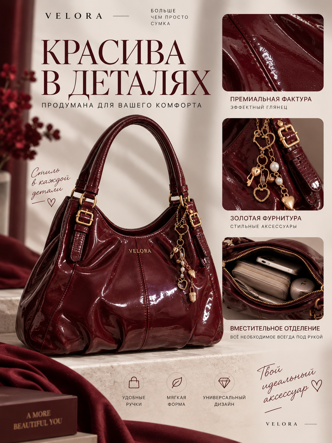 VELORA Женская сумка