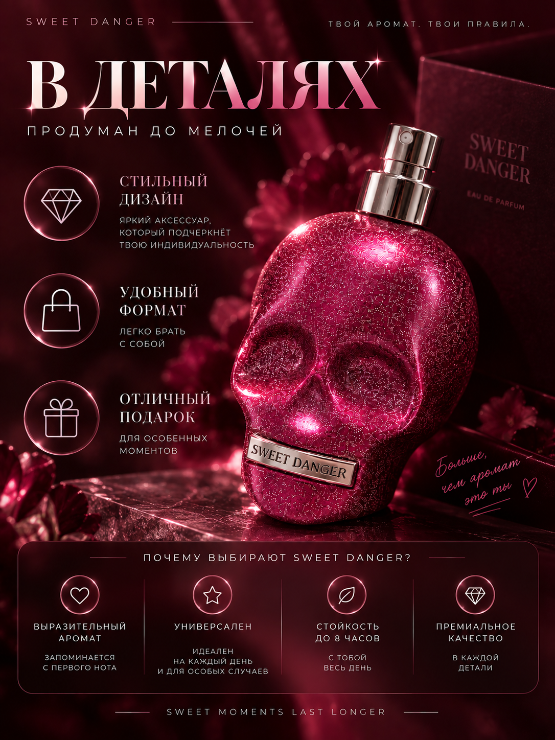 SWEET DANGER Женский аромат